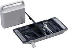 HOTO Cordless Brushless Drill Tool Set, Variable Speed, Hidden Buckle, Unique LE