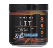 Beyond Raw Pre-Workout, Clinically Dosed, Blue Raspberry