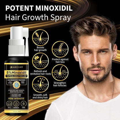 Minoxidil for Women 5 Percent: 5% Minoxidil for Men Beard Growth Spray Infused w