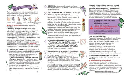 Keratina Organica 1 LITRO - 12 Aceites Naturales and Aminoacids for shine, Organ