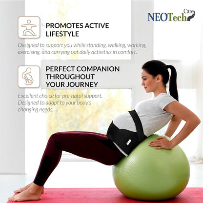 NeoTech Care Pregnancy Support Maternity Belt Waist Back Abdomen Belly Band