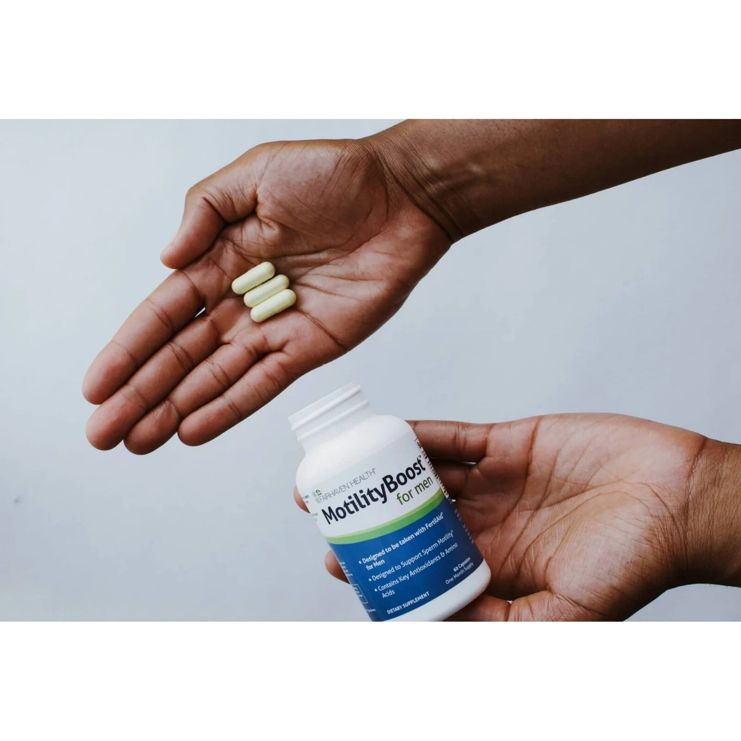 MotilityBoost for Men Fertility Supplement: Support Sperm Motility, 60 ea