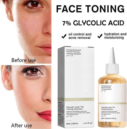 Glycolic Acid Toning Solution Glycolic Acid 7% Toner Glycolic Sour 7% Toning ...
