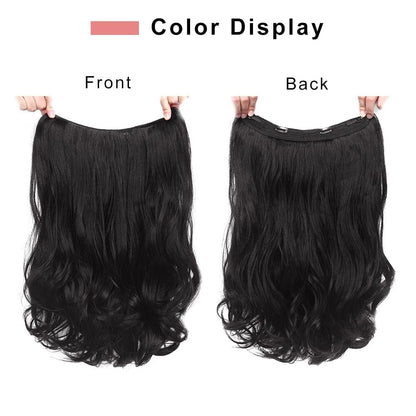 Halo Hair Extensions Thick Invisible Wire Hair Extension 5 Types Adjustable Head