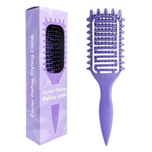 Curl Defining Brush, Vented Curly Hair Brush Defining for Shaping and Defining C