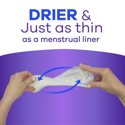 Always Discreet Incontinence Liners, Very Light Long, 111 CT