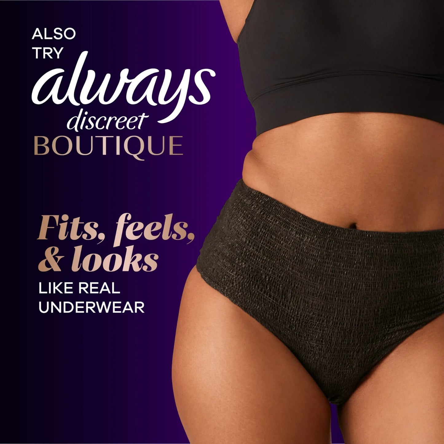 Always Discreet Incontinence Liners, Very Light Long, 111 CT