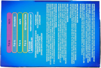 Tampax Pearl Tampons Ultra Absorbency with Leakguard Braid, Unscented, 32Count