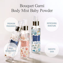 Bouquet Garni Hair & Body Mist Baby Scent Fragrance - Long-lasting Moisture & Fr