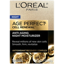 L’Oreal Age Perfect Cell Renewal Anti-Aging NIGHT Moisturizer 1.7 oz