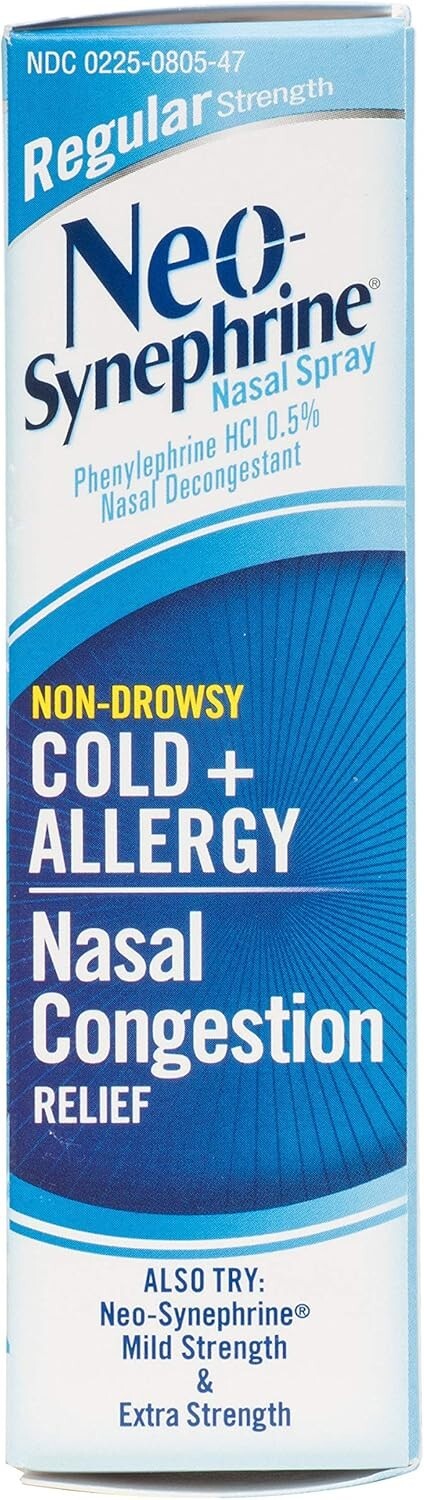 Neo-Synephrine 6953605015 Regular Strength Nasal Spray - 15ml