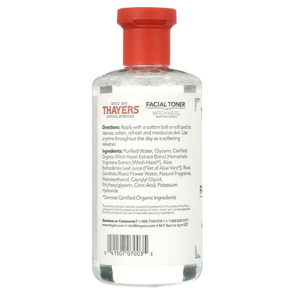 Thayers Witch Hazel Rose Petal Facial Toner - 12fl. oz.