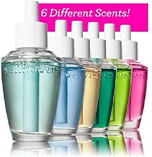 Bath and Body Works 6-Pack Wallflowers Fragrance Refills (Assorted Mystery Sc...