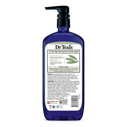 Dr Teal's Body Wash, Can** nabis Sativa  Seed Oil, 24 fl oz