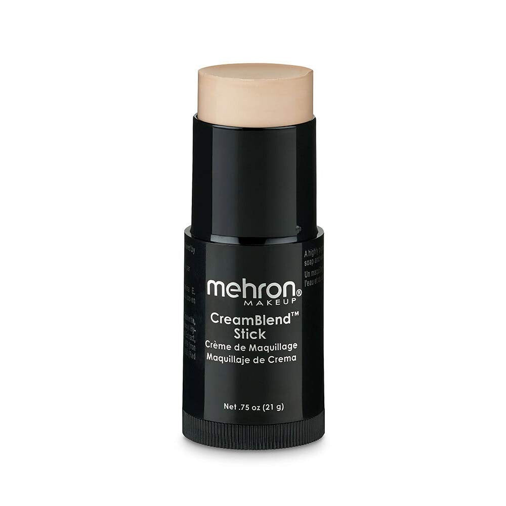 Mehron Makeup CreamBlend Stick - Foundation (.75 oz) (LIGHT BUFF)