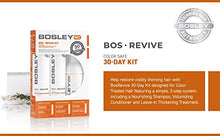 BosleyMD BosRevive KIT for Visible Hair Thinning (Color Safe), Starter Size (30 Days)