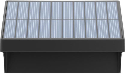 APONUO Solar Fence Lights, Fence Lights with Warm White, Cool White and RGB, LED Lights for Fence, Solar Lights Outdoor Waterproof for Patio, Yard, Garden, Pool, Deck Railing, Wall, Step (6Pack)