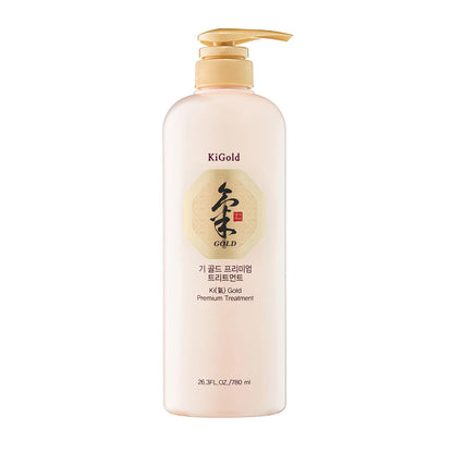 Daeng Gi Meo Ri - Ki Gold Premium Shampoo and Treatment Set, Promotes Healthy Hair Growth, Scalp Stimulant, Prevents Hair Loss, 26.3 FL OZ Each