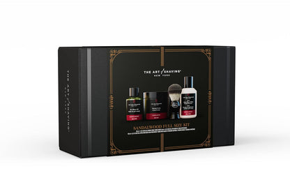 The Art of Shaving Shaving Kit for Men - The Perfect Gift for The Perfect Shave with Shaving Cream, Shaving Brush, After Shave Balm, & Pre Shave Oil