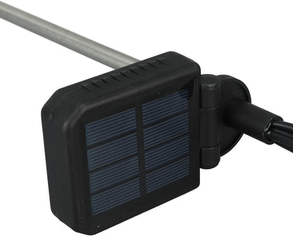 Fafeicy 6 Decorative Lamp Solar Swinging Garden Light for Outdoor Landscape Decoration (Warm Light)8 lights