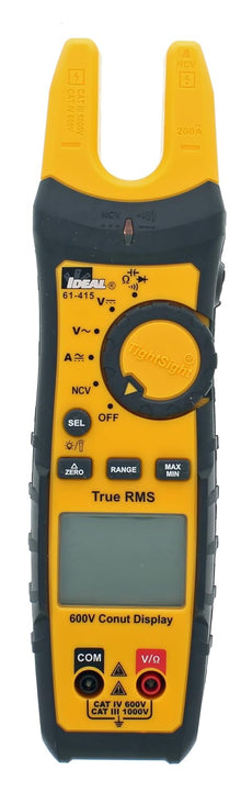 61-415 200A AC/DC TRMS TightSight Fork Meter