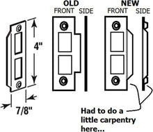 Antique Mortise Keyed Lock Set with Fluted Glass Knobs and Skeleton Keys, Fits 1-3/8"-1-3/4" Interior Doors, Backset 2-3/8", Oil Rubbed Bronze, 4 Pack