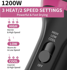Dual Voltage Hair Dryer Brush for European Travel, 120V - 240V One Step Hair Dryer and Styler Volumizer, Professional Blow Dryer Brush with Negative Ion Anti-frizz for Drying, Straightening, Salon