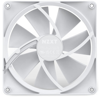 F140RGB - 140mm RGB Fans - Twin + RGB Lighting Controller - White