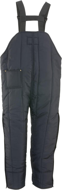 RefrigiWear Iron-Tuff Insulated High Bib Overalls -50F Extreme Cold Protection (Navy Blue, XLarge Tall)