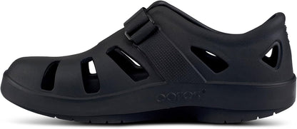 OOFOS OOcandoo Recovery Sandal, Black - Women’s Size 15, Men’s Size 13