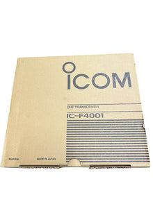 NEW ICOM IC-F4001-81-RC, UHF 450-512 MHZ, 4 WATT, 16 CHANNEL TWO WAY RADIO
