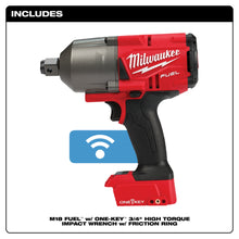 Milwaukee M18 FUEL Cordless High Torque Impact Wrench with ONE-KEY and Friction Ring, Tool Only, 3/4in. Drive, 1500 Ft./Lbs. Torque, Model# 2864-20