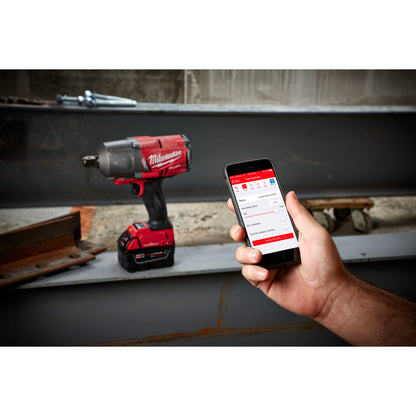 Milwaukee M18 FUEL Cordless High Torque Impact Wrench with ONE-KEY and Friction Ring, Tool Only, 3/4in. Drive, 1500 Ft./Lbs. Torque, Model# 2864-20