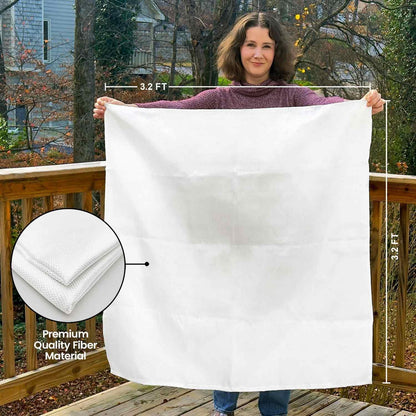 Prepared Hero Emergency Blanket - 1 Pack - Fiberglass Fire Suppression Blanket for Kitchen, Home 39” x 39”