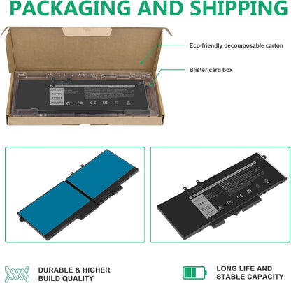 Fancy Buying 3HWPP Laptop Battery for Dell Latitude 5401 5410 5411 5501 5510 5511 Precision 3541 3551 INSPIRON 7706 2-in-1 INSPIRON 17 7500/7506 2-in-1 03HWPP 10X1J N2NLL 1VY7F 3YNXM 451-BCMN