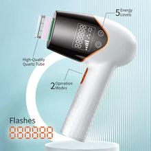IPL Hair Removal,Permanent Hair Removal for Women & Men,Upgraded to 999,999 Flashes Painless Hair Remover, Home Use Hair Remover on Bikini line, Legs, Arms, Armpits-More Safe and Comfortable