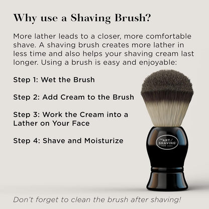 The Art of Shaving Shaving Kit for Men - The Perfect Gift for The Perfect Shave with Shaving Cream, Shaving Brush, After Shave Balm, & Pre Shave Oil