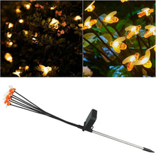Fafeicy 6 Decorative Lamp Solar Swinging Garden Light for Outdoor Landscape Decoration (Warm Light)8 lights