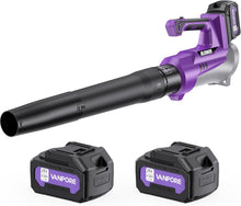Electric Leaf Blower Cordless：580 CFM 6-Gear Wind Speed Regulation with 4.0Ah Battery Powered ，Electric Blower for Lawn Care, Yard, Grass, Patio, Blowing Leaves and Snow