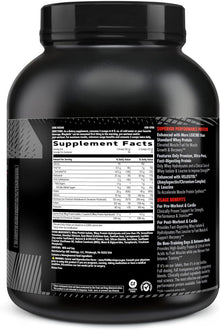 GNC AMP Wheybolic Clinically Proven Protein Powder, 40g Whey Protein, BCAA, Leucine, Increases Muscle Strength, Muscle Building, 3rd Party Tested, Gluten Free, Classic Vanilla, 25 Servings