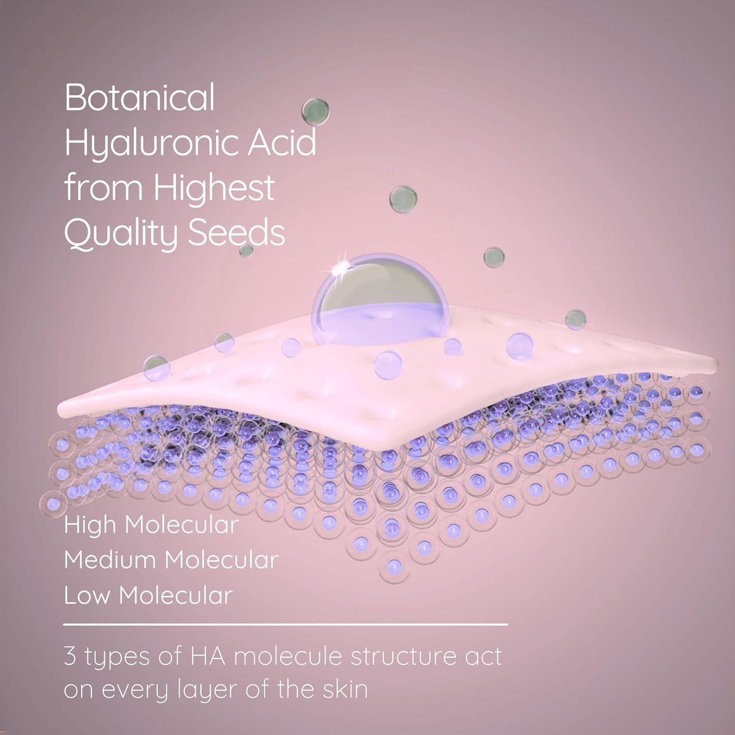 Beanats Hypoallergenic Anti-Aging Serum Hyaluronic Acid + Lavender Oil | Retinol + Rose Oil reduces wrinkles and lines by regeneration of skin cells. COLLAGEN BOOST | VITAMIN A + E |%100 natural oils