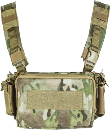 Black Tide Concepts Tactical Chest Rig| Navy Seal Designed, Tested & Guaranteed Durable Chest Rig w/MOLLE Pouch
