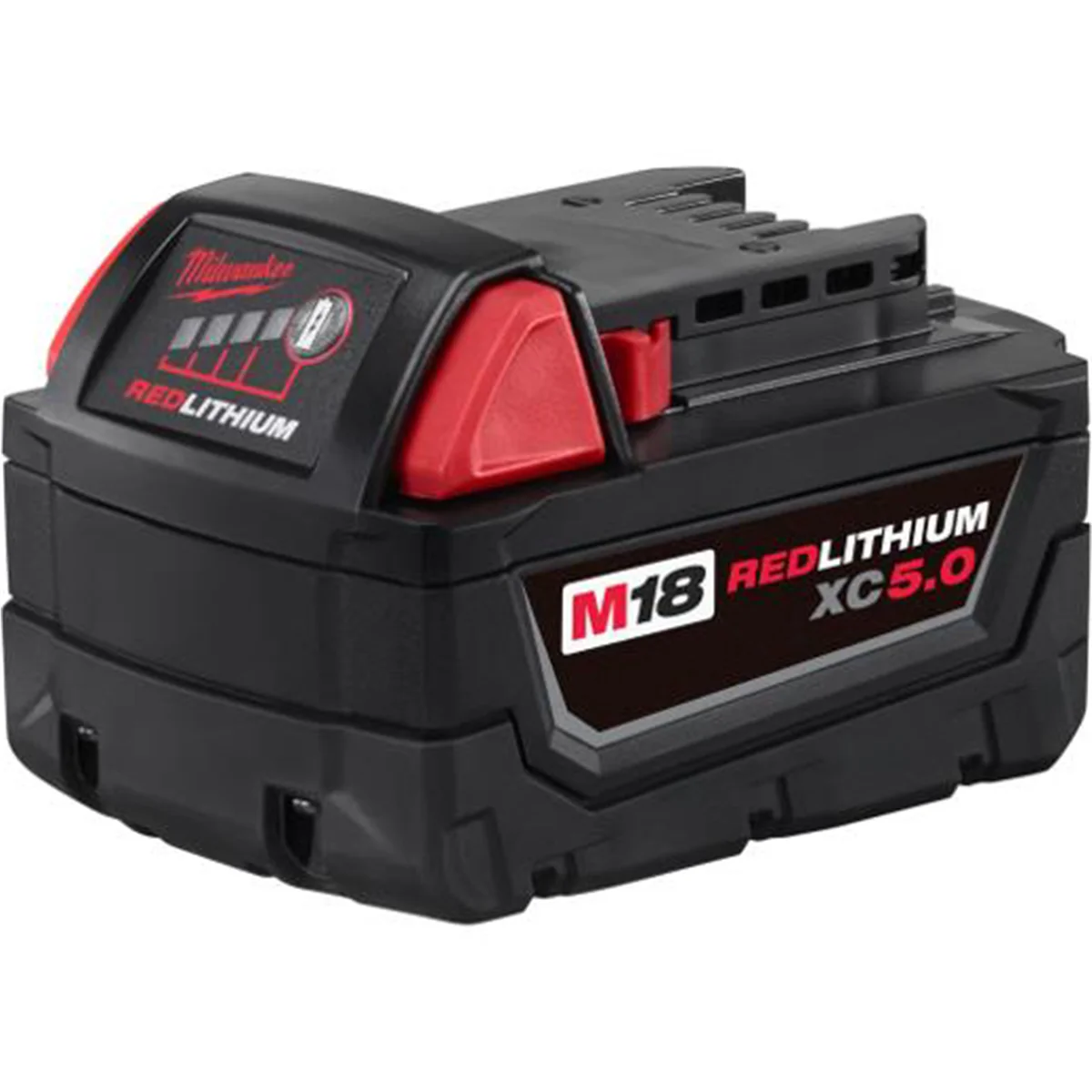 Milwaukee 48-11-1852 M18 REDLITHIUM XC 5.0Ah Ext Capacity Battery Pack (2pc)