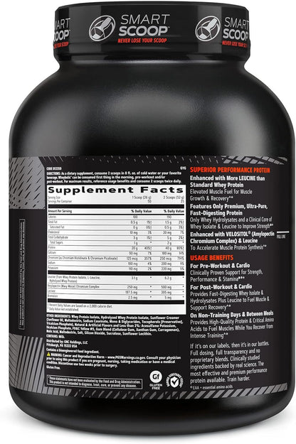 GNC AMP Wheybolic Clinically Proven Protein Powder, 40g Whey Protein, BCAA, Leucine, Increases Muscle Strength, Muscle Building, 3rd Party Tested, Gluten Free, Banana Milkshake, 25 Servings