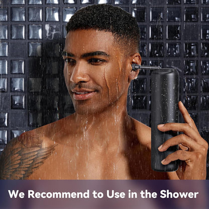 Ear Wax Removal Electric Ear Irrigation Flushing System Water Powered Ear Cleaner with 4 Pressure Modes Safe and Effective Ear Cleaning Tool Water Resistant USB Rechargeable