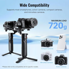ZHIYUN Crane-M2 [Official] Gimbal Stabilizer for Camera，3-in-1 Light Weight Gimbal for Smartphone, Sports Action Camera, GoPro and Mirrorless Camera, with Smartphone Clamp, Tripod