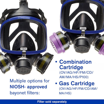 Dräger X-plore 5500 Full-face respirator mask | NIOSH-approved