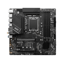 MSI PRO B760M-A WIFI DDR4 LGA 1700 (Intel 12th&13th Gen) SATA 6Gb/s Micro ATX Motherboard,WiFi 6,Intel,2.5Gb LAN