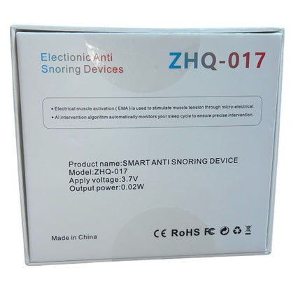 SNORING DEVICE  Smart Throat Anti Snoring Device
