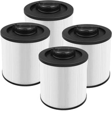 DXVC6910 Cartridge Filter for Dewalt Wet/Dry Vacuum 6-16 Gallon DXV06P DXVC6910 DXV09P DXV10P DXV10PL DXV10SA DXV12P DXV14P DXV16P, Washable Reusable High Efficiency Replacement Filter 4 Pack